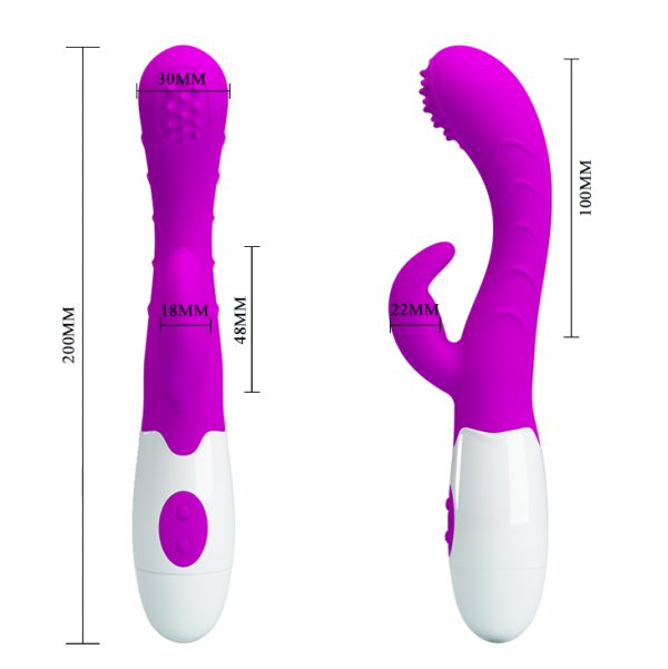 Vibrador ARTHUR con estimulador de Clítoris y Punto G