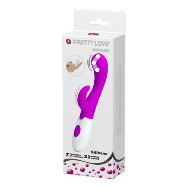 Vibrador ARTHUR con estimulador de Clítoris y Punto G