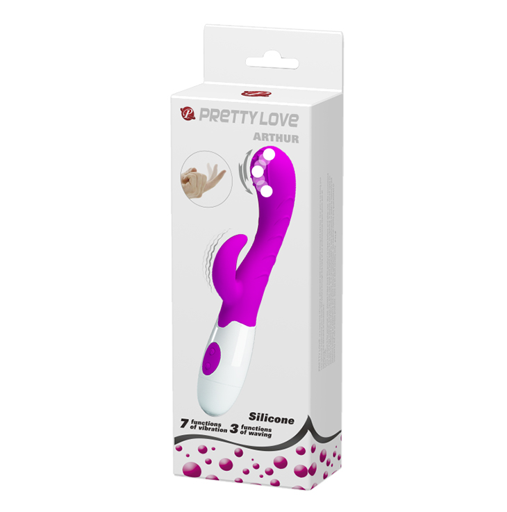 Vibrador Arthur Con Estimulador De Clítoris Y Punto G Pleaseme