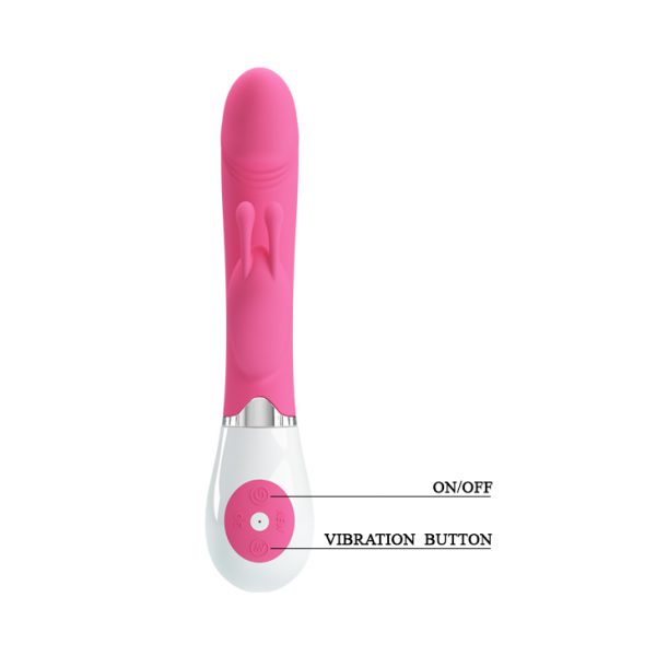 Vibrador con estimulador de clítoris GENE