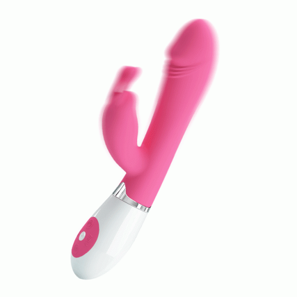 Vibrador con estimulador de clítoris GENE