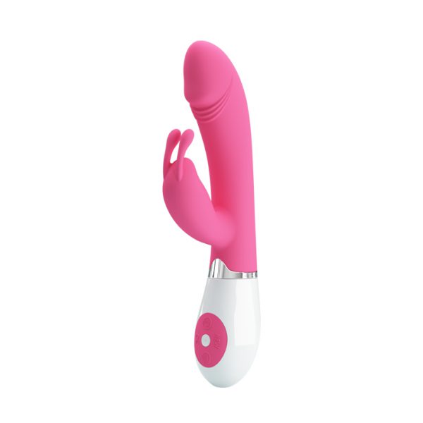 Vibrador con estimulador de clítoris GENE