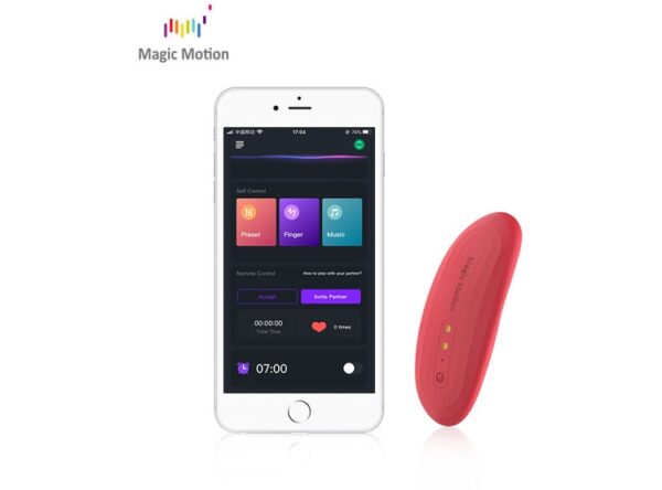 VIBRADOR MAGIC MOTION NYX - Imagen 4