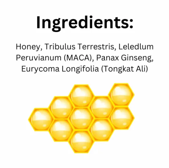 Potenciador Miel Royal Honey Gold VIP 20g - Imagen 2