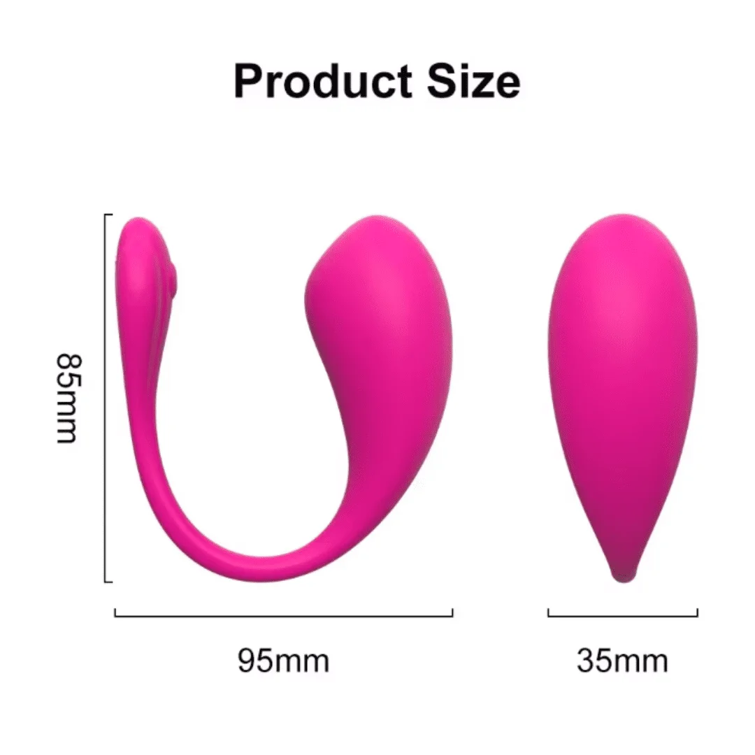 Vibrador a control APP BallJump! MF1032 - Imagen 2