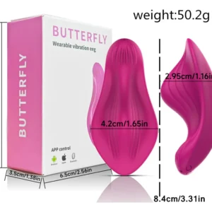 Vibrador butterfly Con App Bluetooth Clitoris tanga