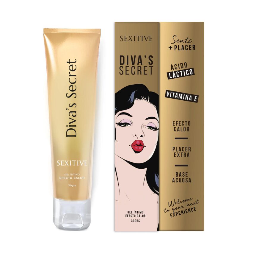 Gel Excitante Íntimo Diva´s Secret Efecto Calor