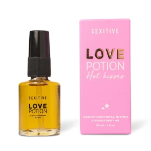 Aceite Comestible Love Potion Champagne y Frambuesa - 30 ml