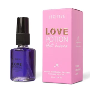 Aceite Comestible Love Potion Frutos Rojos - 30 ml